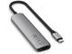 USB Хъб Satechi 6-in-1 USB-C Slim Multiport Adapter - Space Grey