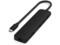 USB Хъб Satechi 7-in-1 USB-C Slim Multiport Adapter with Ethernet - Black