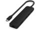 USB Хъб Satechi 7-in-1 USB-C Slim Multiport Adapter with Ethernet - Black