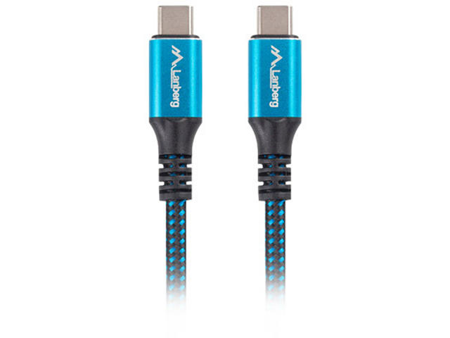 Кабели и Адаптери Lanberg CA-CMCM-45CU-0012-BK