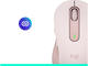Мишки Logitech Signature M650 L Wireless Mouse - ROSE