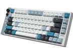 Клавиатури Lamzu Jet75 Magnetic Gaming Keyboard, White/Blue