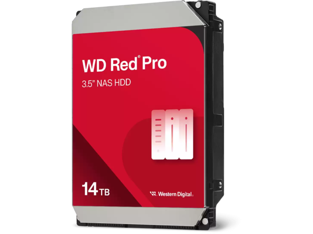 Твърди дискове 14TB 7200rpm Western Digital Red Pro NAS