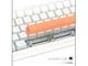 Клавиатури VGN N75 Wired Mechanical Keyboard, Jelly Orange, Power Purple суич