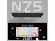 Клавиатури VGN N75 Wired Mechanical Keyboard, Jelly Orange, Power Purple суич