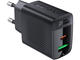 Зарядни устройства Acefast Fast Charge Wall Charger A78 PD20W GaN (1xUSB-C + 1xUSB-A) EU