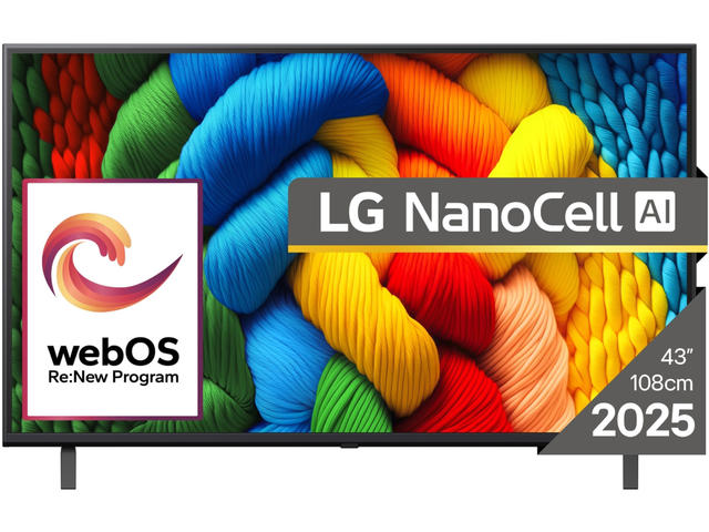 Телевизори LG 43NANO80A3B