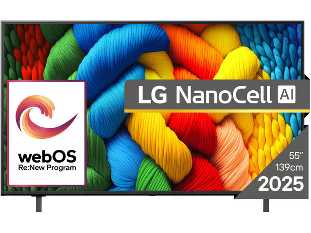 Телевизори LG 55NANO80A3B