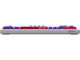 Клавиатури LORGAR KBP7075W, Wireless, White, EN layout