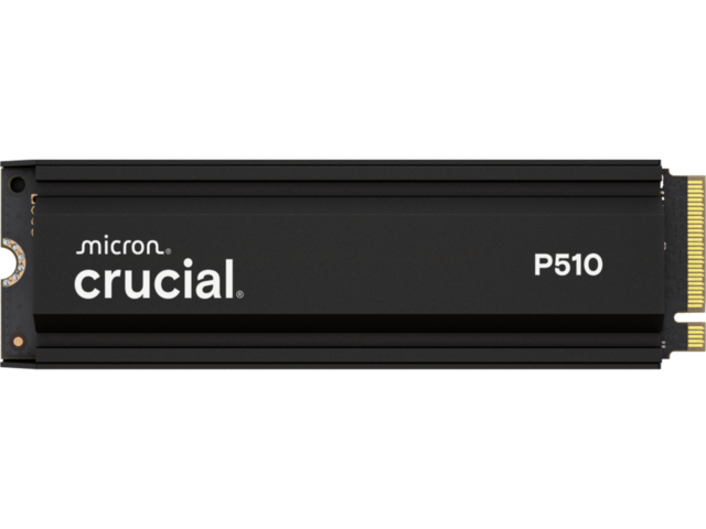 SSD 2TB Crucial P510, с Heatsink