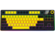 Клавиатури LORGAR KBP70TKLW, Black/yellow, EN layout