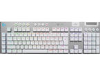 Клавиатури Logitech G915 X LIGHTSPEED Tactile - US INTL, White