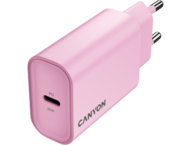 Зарядни устройства Canyon Wall Charger OnCharge 30CL, Pink