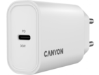 Зарядни устройства Canyon Wall Charger OnCharge 30CL, White