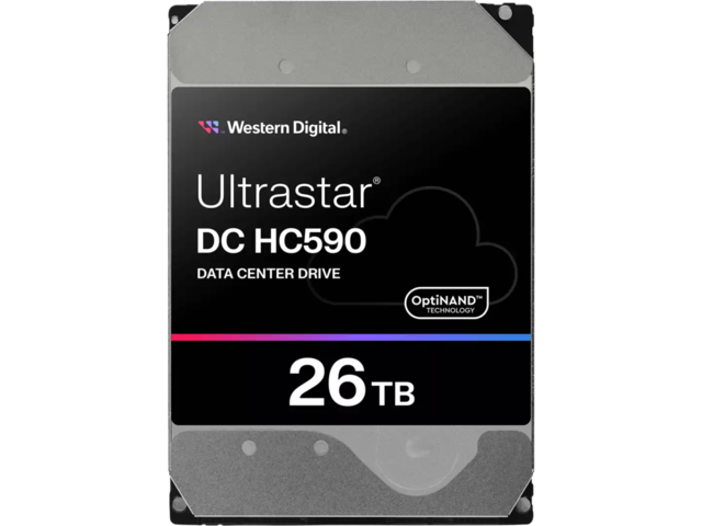 Твърди дискове 26TB 7200rpm Western Digital Ultrastar DC HC590