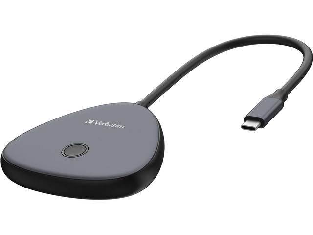 Кабели и Адаптери Verbatim Share My Screen 4K USB-C Wireless Display Adapter – WDA-02