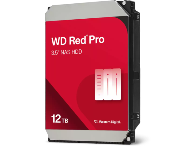 Твърди дискове 12TB Western Digital Red Pro NAS