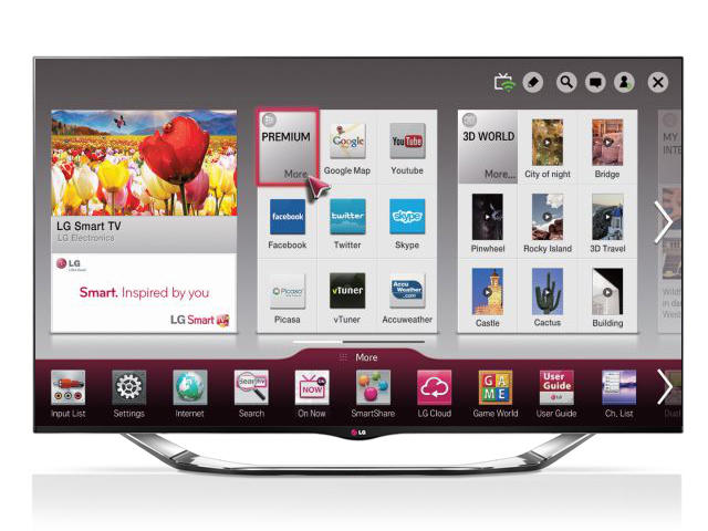 Телевизори LG 47LA860V