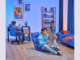 Геймърски столове TRUST GXT 703SM Revvo Kids, Superman