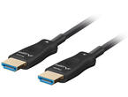 Кабели и Адаптери Lanberg HDMI M/M v2.1 кабел 50 м оптичен черен aoc