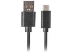 Кабели и Адаптери Lanberg USB-C(M) -> USB-A (M) 2.0 cable 1.8m, Black QC 3.0 premium