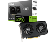 Видео карти ASUS Dual GeForce RTX 5050 8GB GDDR6 OC Edition