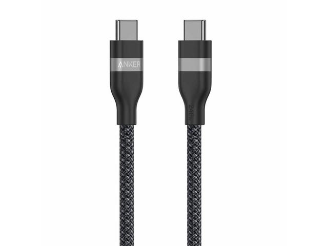 Кабели и Адаптери Anker USB-C to USB-C Cable (240W, Upcycled-Braided) B2B - UN (excluded CN, Europe) Black 1