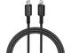 Кабели и Адаптери Anker 322 PowerLine USB C to Lightning Cable 0.9m 60W Cable A81B5, Black