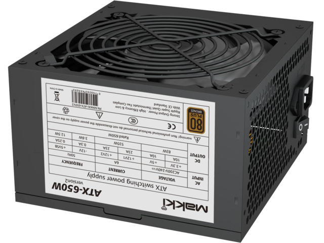 Захранвания за компютри Makki 650W Bronze Version 2