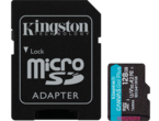 Карти памет 128GB microSDXC Kingston Canvas Go Plus Gen4