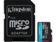 Карти памет 128GB microSDXC Kingston Canvas Go Plus Gen4