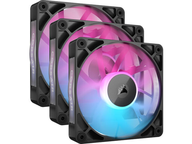 Вентилатори Corsair iCUE LINK RX120 RGB PWM Starter Kit