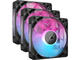 Вентилатори Corsair iCUE LINK RX120 RGB PWM Starter Kit