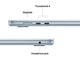 Лаптопи Apple MacBook Air 15.3" Sky Blue (2025)