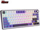 Клавиатури Royal Kludge R75 Blackberry Mousse, K silver switch