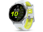 Смарт часовници Garmin Forerunner® 970 - Titanium с Whitestone корпус и Whitestone/Translucent Amp Yellow каишка 