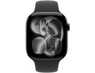 Смарт часовници Apple Watch S11 GPS 42mm Jet Black Aluminium Case with Black Sport Band - S/M