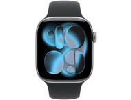 Смарт часовници Apple Watch S11 GPS 42mm Space Grey Aluminium Case with Black Sport Band - M/L