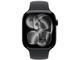 Смарт часовници Apple Watch S11 GPS 46mm Jet Black Aluminium Case with Black Sport Band - M/L
