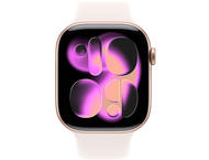 Смарт часовници Apple Watch S11 GPS 46mm Rose Gold Aluminium Case with Light Blush Sport Band - M/L