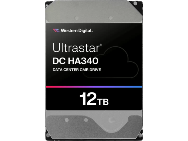 Твърди дискове 12TB Western Digital Ultrastar DC HA340