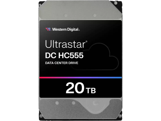 Твърди дискове 20TB Western Digital Ultrastar DC HC555