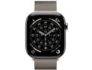 Смарт часовници Apple Watch S11 GPS + Cellular 46mm Natural Titanium Case with Natural Milanese Loop - S/M