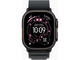 Смарт часовници Apple Watch Ultra 3 Cellular 49mm Titanium Case with Black Alpine Loop - Medium