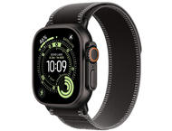 Смарт часовници Apple Watch Ultra 3 Cellular 49mm Black Titanium Case with Black/Charcoal Trail Loop - M/L