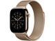 Каишки Apple Watch 42mm Loop: Gold Milanese Loop