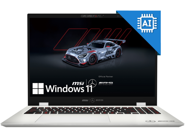 Лаптопи MSI Prestige 16 AI+ MercedesAMG B2VMG