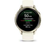 Смарт часовници Garmin  Venu® 4 - 41 мм, Lunar Gold с Bone силиконова каишка