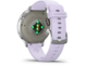 Смарт часовници Garmin  Venu® 4 - 41 мм, Silver с Periwinkle силиконова каишка 
