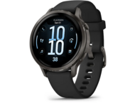 Смарт часовници Garmin  Venu® 4 - 41 мм, Slate с Black силиконова каишка 